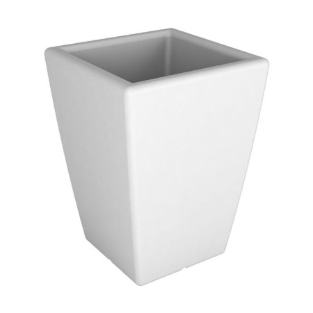 Kashpo Flox, 50 × 50 × 68 cm, volume 43 l, white color