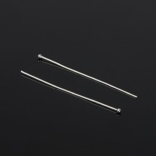 Pin with a ball of SM-1103-10, 5 cm, 50 g (set ± 465 pcs.), Silver color