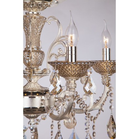 Caprice 6x40W E14, Platinum 65x65x59 cm-2