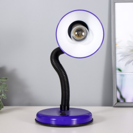 Table lamp E27, with off. (220V) purple (203V) Risalux-1