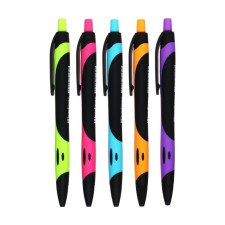 Automatic Ballpoint PEL COLORZONE, node 0.7 mm, blue ink, mix