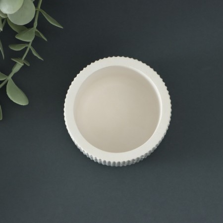 Kashpo - Climb "Line" 8x6cm, white-3