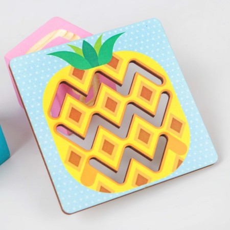 Troths: 10 × 10 × 0.4 cm "Assorted" The picture is glued-1