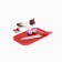 Brabantia Tasty Coloers cutting board, red color, 33x22 cm