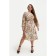 Women's dress with a cut Mist Plus-Size, size 56, beige color