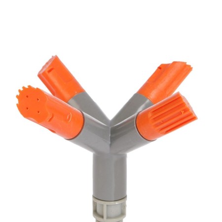 4-fly spray, 28 cm, fitting for hoses 1/2, 3/4 ", peak, ABS plastic, Greengo-10