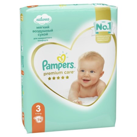 Pimpers Premium Care Pimpers size 3, 74 pcs.-1