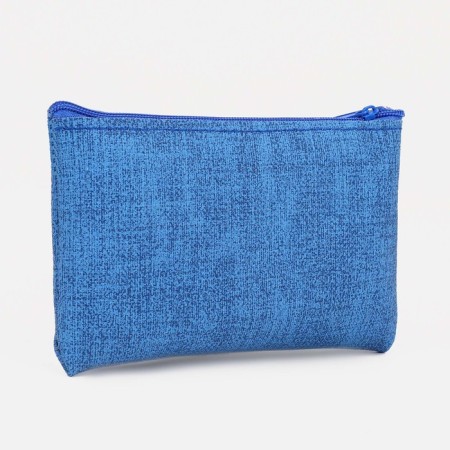 Women's wallet with lightning, blue color-1