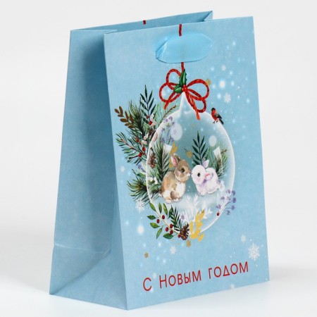 Package laminated vertical "tenderness", 12 x 15 x 5.5 cm, new year-2