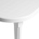 Oval table "Ellastic", white, 136 x 82 x 74 cm