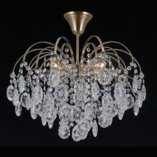 Crystal Crystal Economic light 15540/5AB+CL, 5x40W, E14, 40x48x48 cm, bronze color