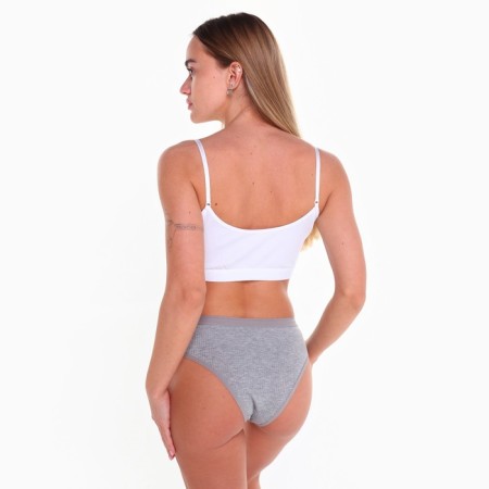 Cowards female brazilians, gray color, size 46 (m)-3