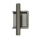 Smeal handle, "Hidden", MO 32 mm, color dark iron