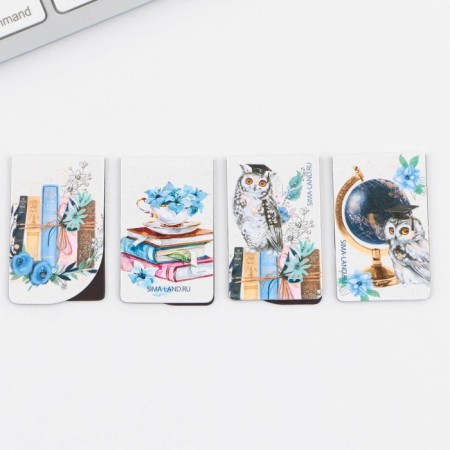 Magnetic bookmarks on the score for the graduation "Good luck, graduate!" 4 pieces-1