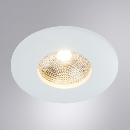 Pointed-built lamp Arte Lamp PHACT A4763PL-1WH, LED, 7 W, 8.3x8.3x5.6 cm, 450 lm, white-1