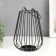 Summary Metal for 1 candle "Loft. Vazon" black 22x15x15 cm