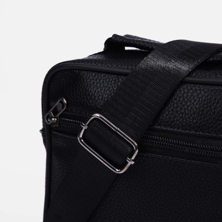 Male bag, black color-4