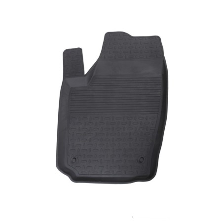 High-side rubber rugs for Volkswagen Polo Sedan v Glonass, 2019-2020-1