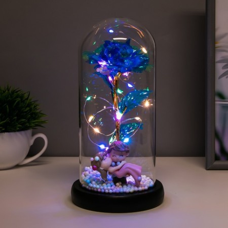 Nightlight "Fighting couple" LED from batteries 3haaa 11x11x21.5 cm Risalux-2