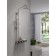 Lemark Tropic LM7009C bath mixer, single -leaf, tropical shower, watering can, chrome/black 90371