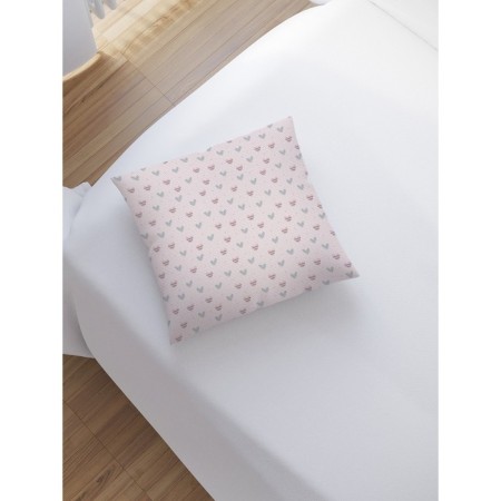 Pillowess decorative “Striped heart”, on a zipper, size 45x45 cm-1