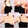 Straps silicone, fittings metal, 5 stripes, 2 cm, 37 cm, steam, color transparent