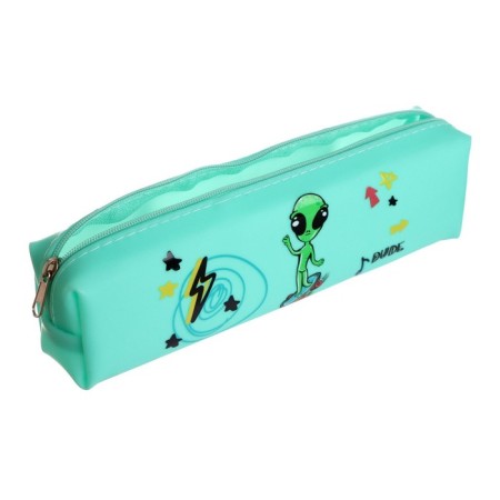 School Penal on the zipper "Alien", mix-4