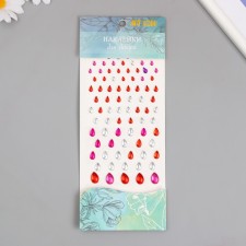 Stick plastic rhinestones 