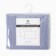 Set of pillowcases "Etel" strip 50x70 cm - 2 pcs, blue, 100% cotton, calico