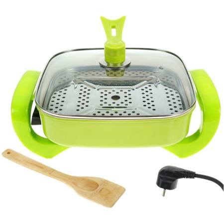 Electric Sakura SA-7708GR, 1500 W, 30x30 cm, depth 7 cm