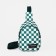Baby-slying backpack with lightning, green color