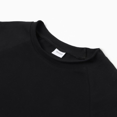 Jumper (Longsliv) Women's Minaku: Minaku: Basic Line Collection, Black Black Rr. 52-6