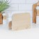 A set of cutting boards from birch on a stand, 2 pcs, 20x20 and 24x24 cm.