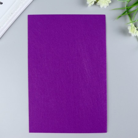 Hard felt 1 mm 20x30 cm violet