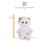 Soft toy "Lee Baby" in a sweatshirt with a flower, 20 cm LB-146