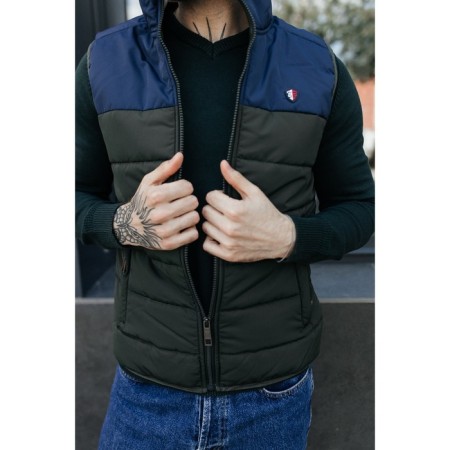 Male ise vest, size 46, khaki color-5