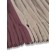 Set of curtains "Canvas", size 200x250 cm, 2 pcs, color drunk cherry, beige color