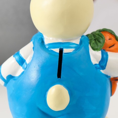 Piggy bank "Rabbit Fermer", height 21.5 cm-5