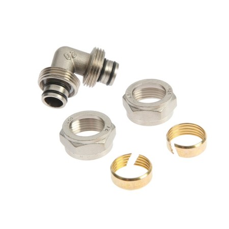 Aqualink corner, crimp, d = 20 x 20 mm-2