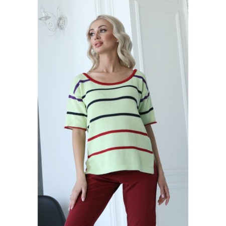 Female jumper, size 42, green color-3