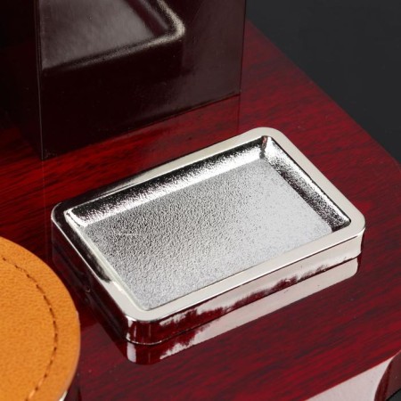 Table set 4V1 with a business card holder, red tree-5