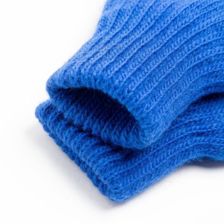 Double mittens, blue color, size 12 (3-6 years)-2