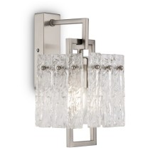 Wall lamp 40W, 1HE14, 2.5x1.5 cm, nickel