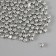 Beads for creativity plastic "Stars" set of 150 pcs silver 0.6x0.6x0.4 cm