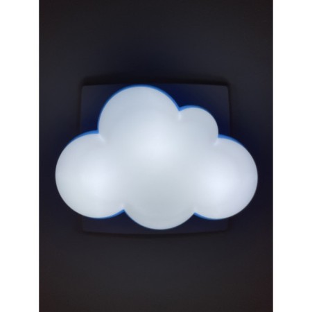 Non-light nightlight NN-605-LS-W into a socket with a light sensor, white color-4