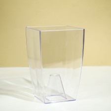 Горшок для орхидей, 2 л, 12,5 × 19,5 см, пластик, прозрачный