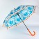 Umbrella - a semiautomatic “mood” cane, 8 knitting needles, r = 45 cm, mix color