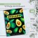 A notebook on the rings of A5 160 sheets in the Calligrata cell "avocado on the dark", plastic cover, offset unit