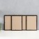 Set of photo frames MDF "OfficeSpace" 21x30 cm, 4 pcs, black (plastic screen)
