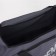 Road bag on a zipper, shoe department, external pocket, long belt, gray color